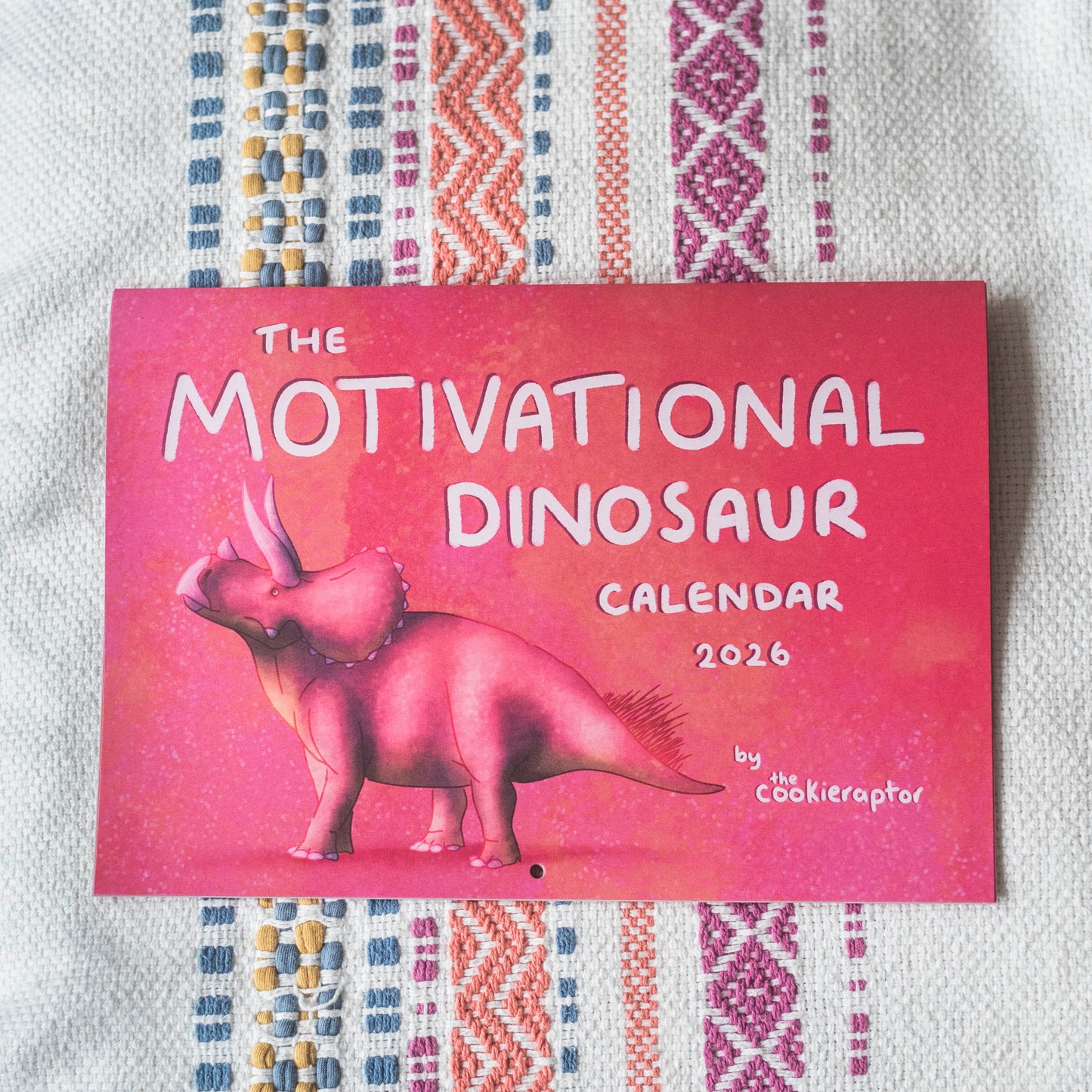 The Motivational Dinosaur Calendar 2026