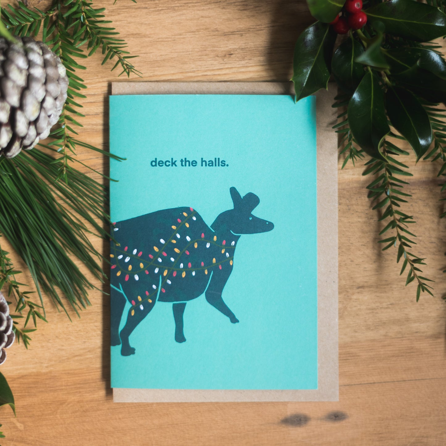 Bundle of Dinosaur Christmas Cards