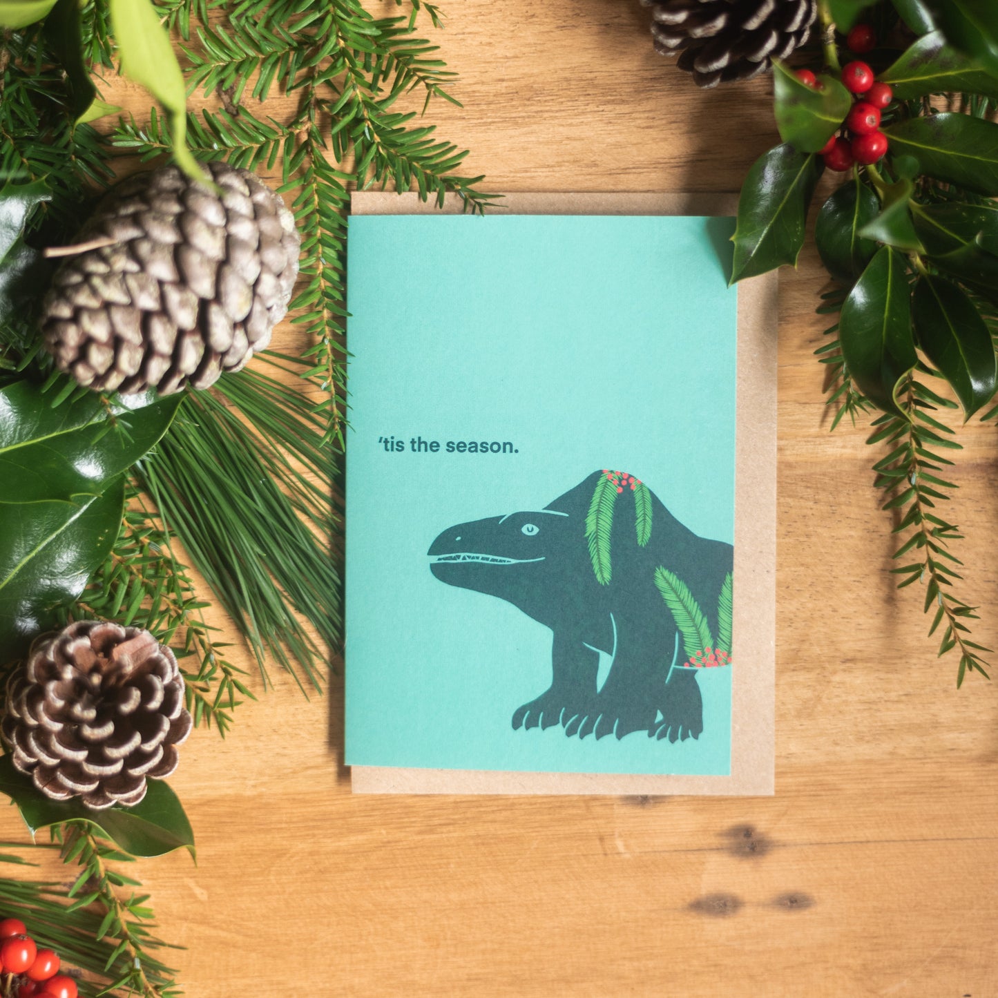 Bundle of Crystal Palace Dinosaurs Christmas Cards