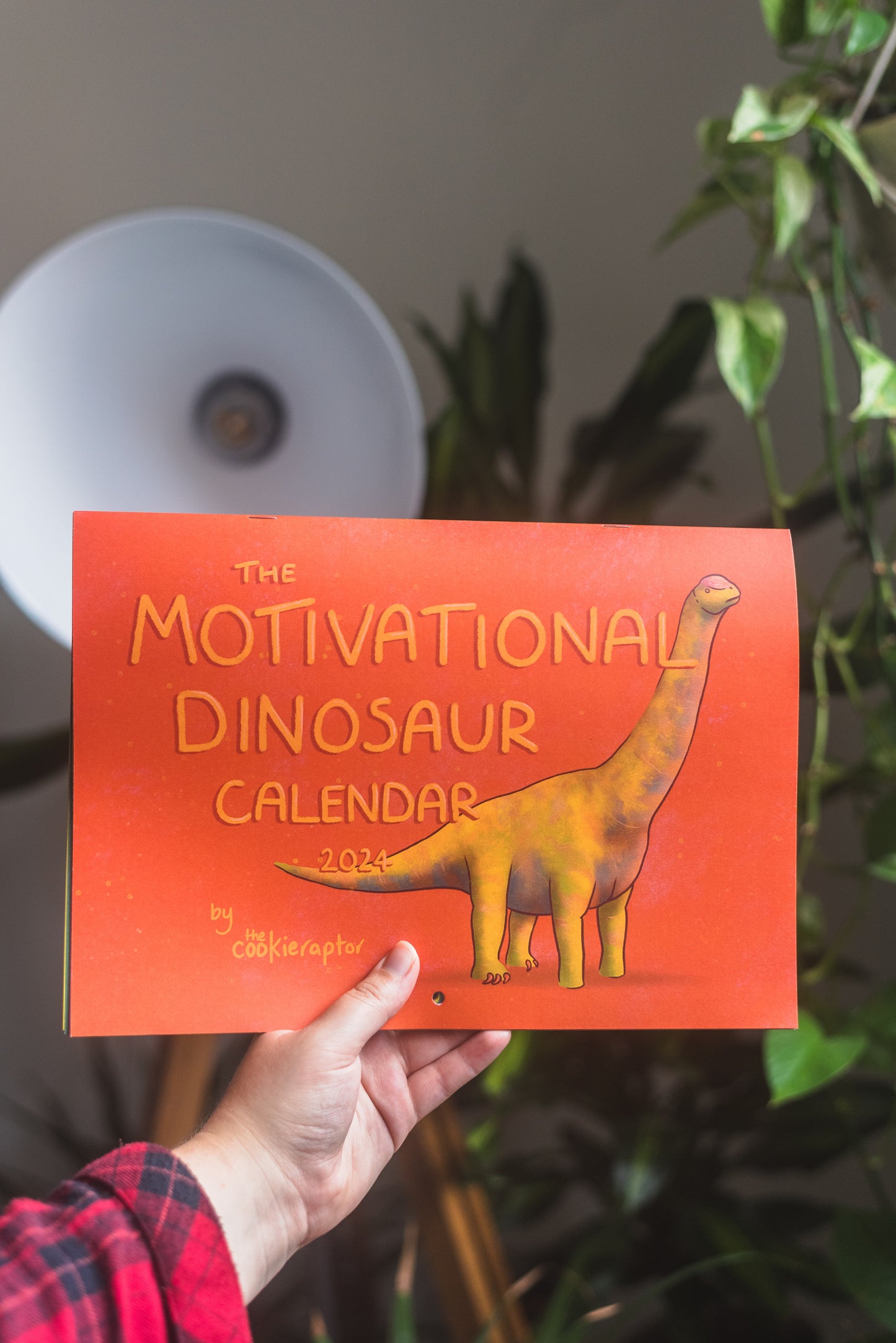 The Motivational Dinosaur Calendar 2024