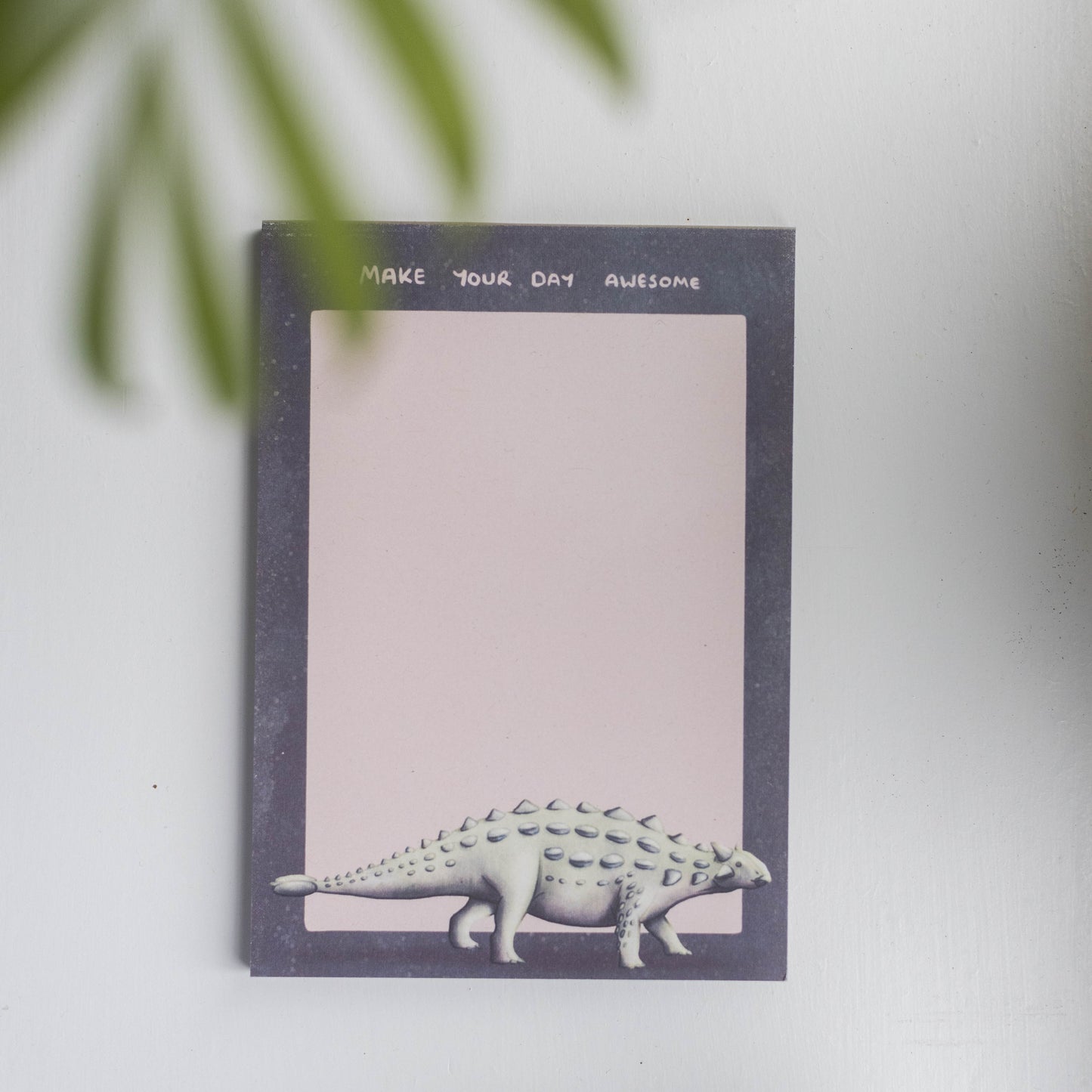Ankylosaurus Make Your Day Awesome A6 Notepad