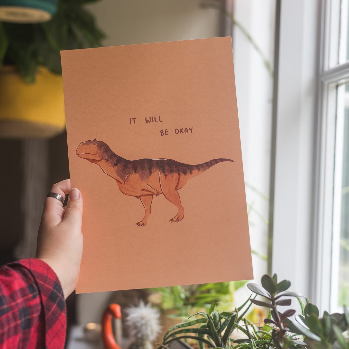 Majungasaurus It Will Be Okay Print