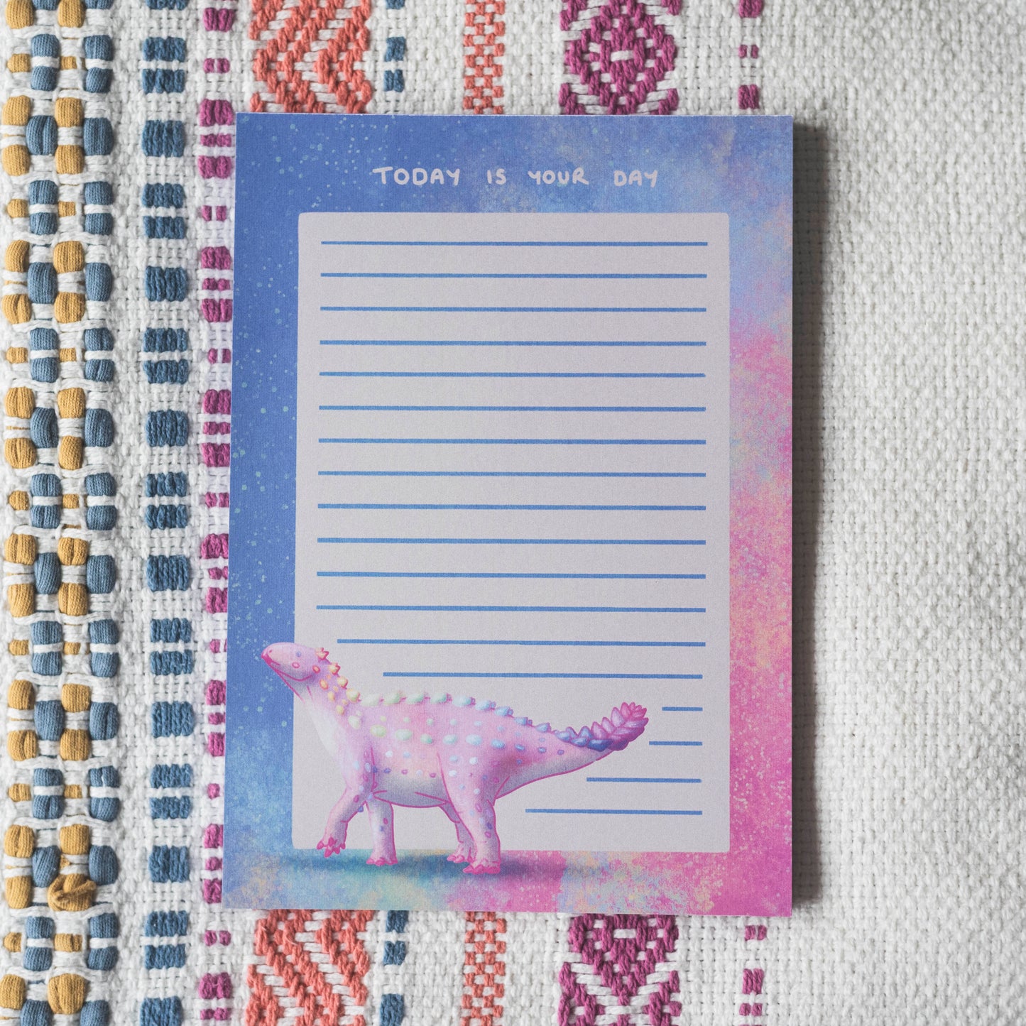 Stegouros Today Is Your Day A5 Notepad