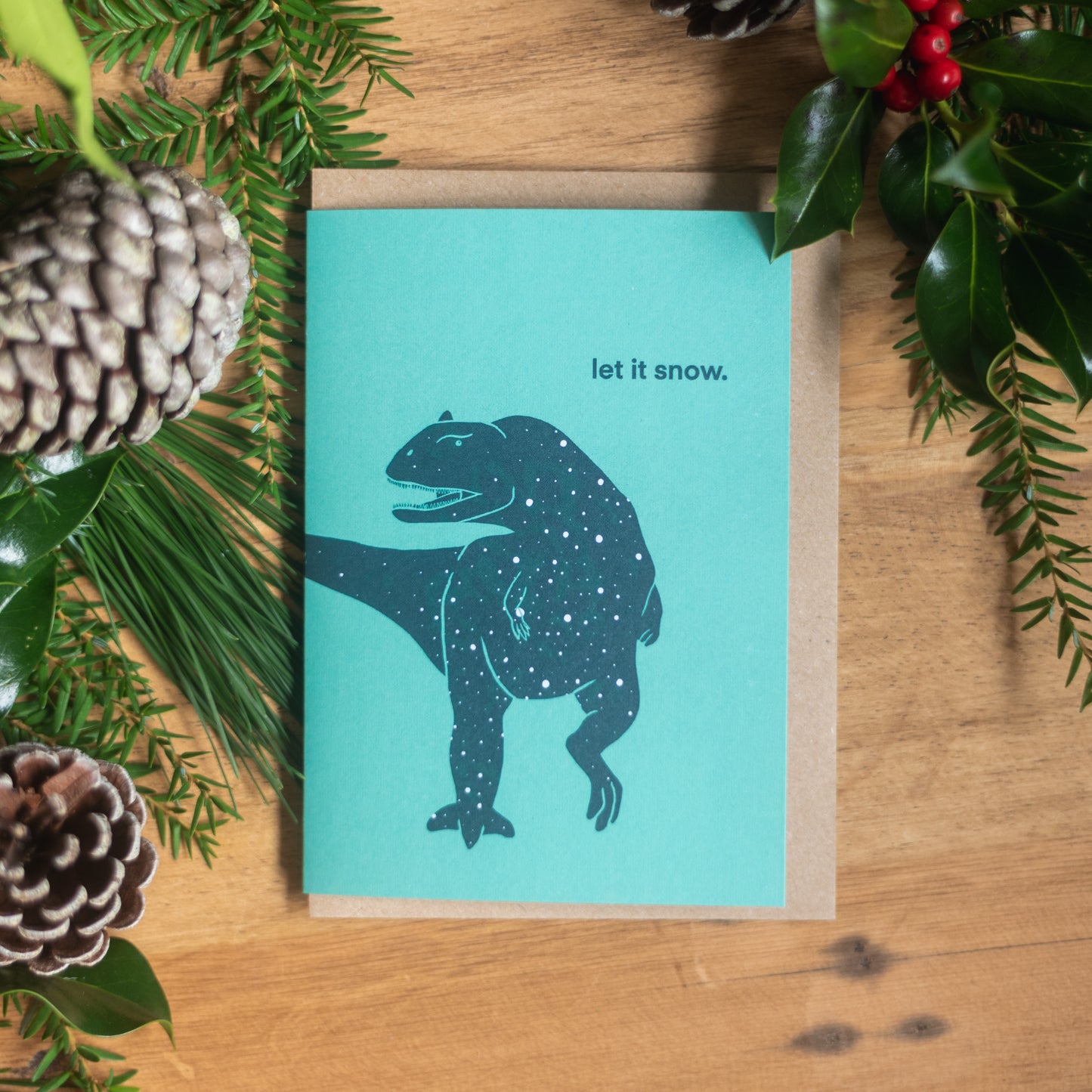 Bundle of Dinosaur Christmas Cards
