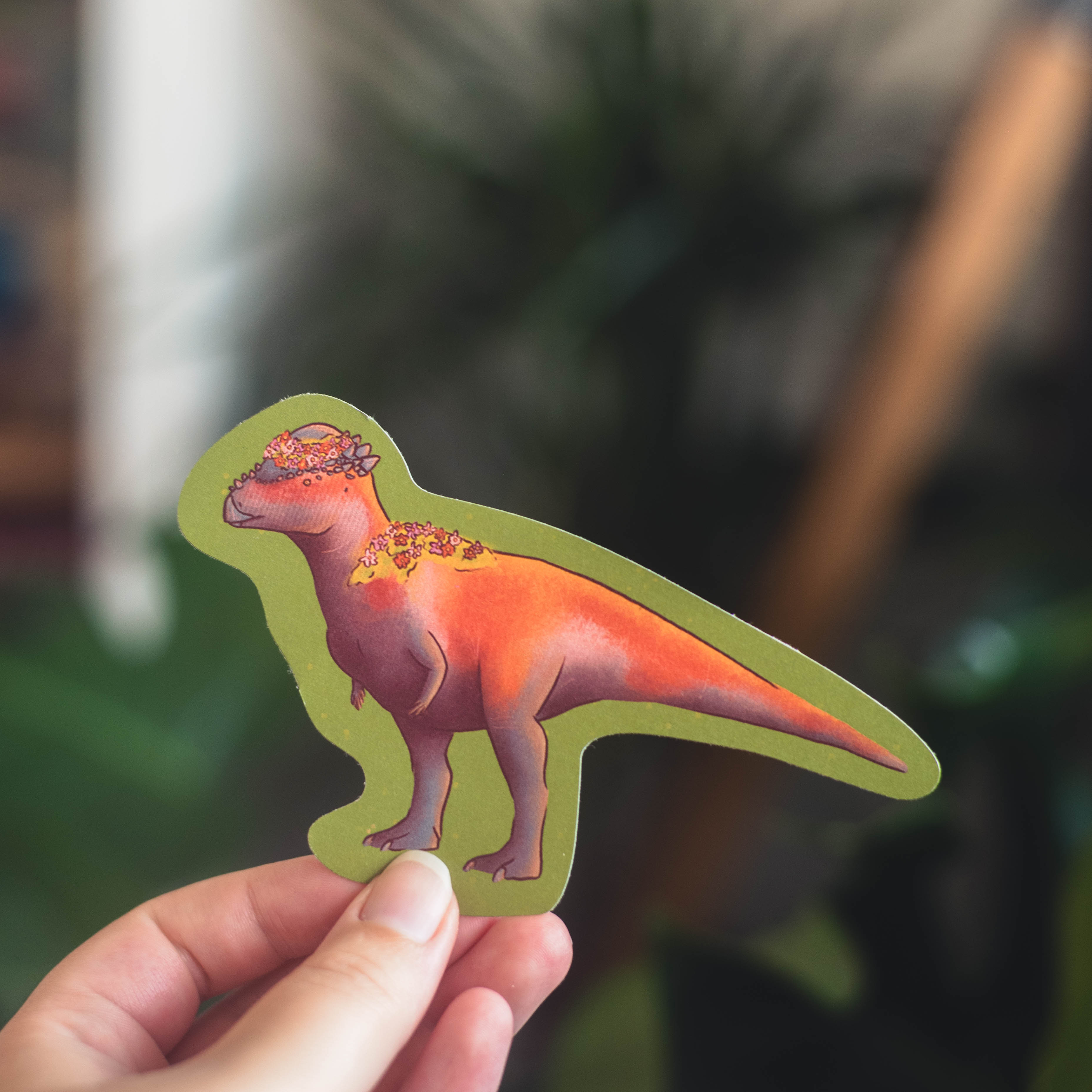 Pachycephalosaurus Sticker – The Cookieraptor