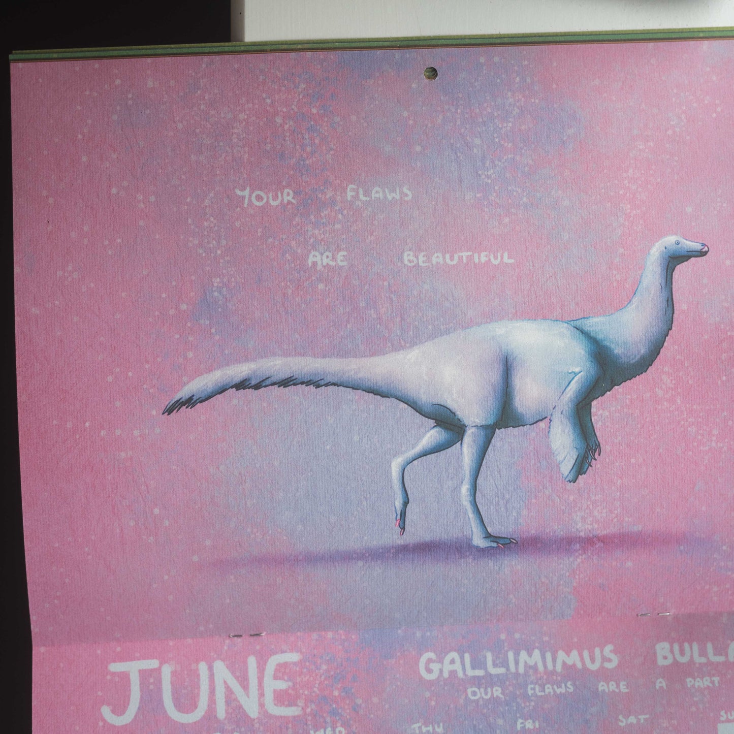 The Motivational Dinosaur Calendar 2025