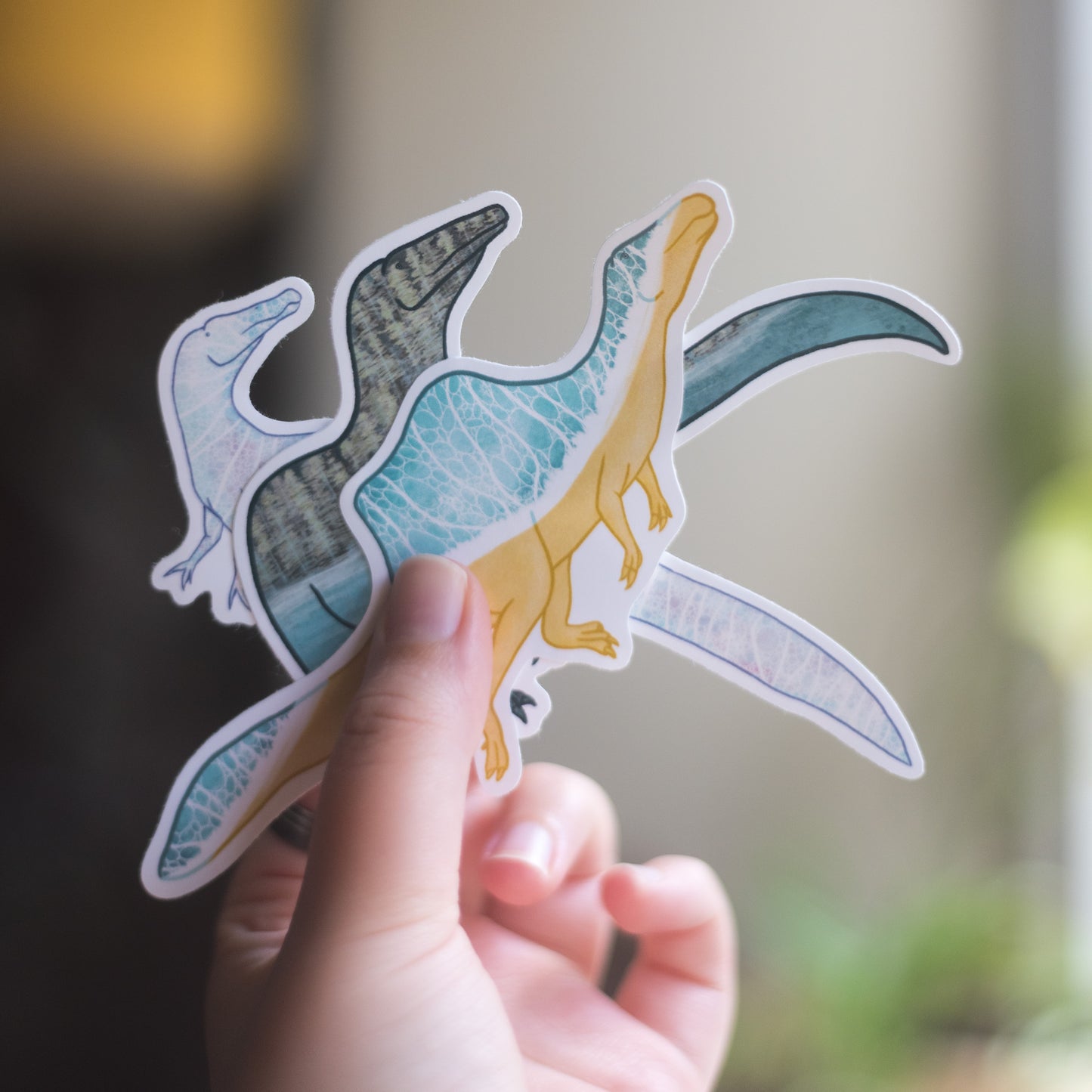 Baryonyx Vinyl Sticker