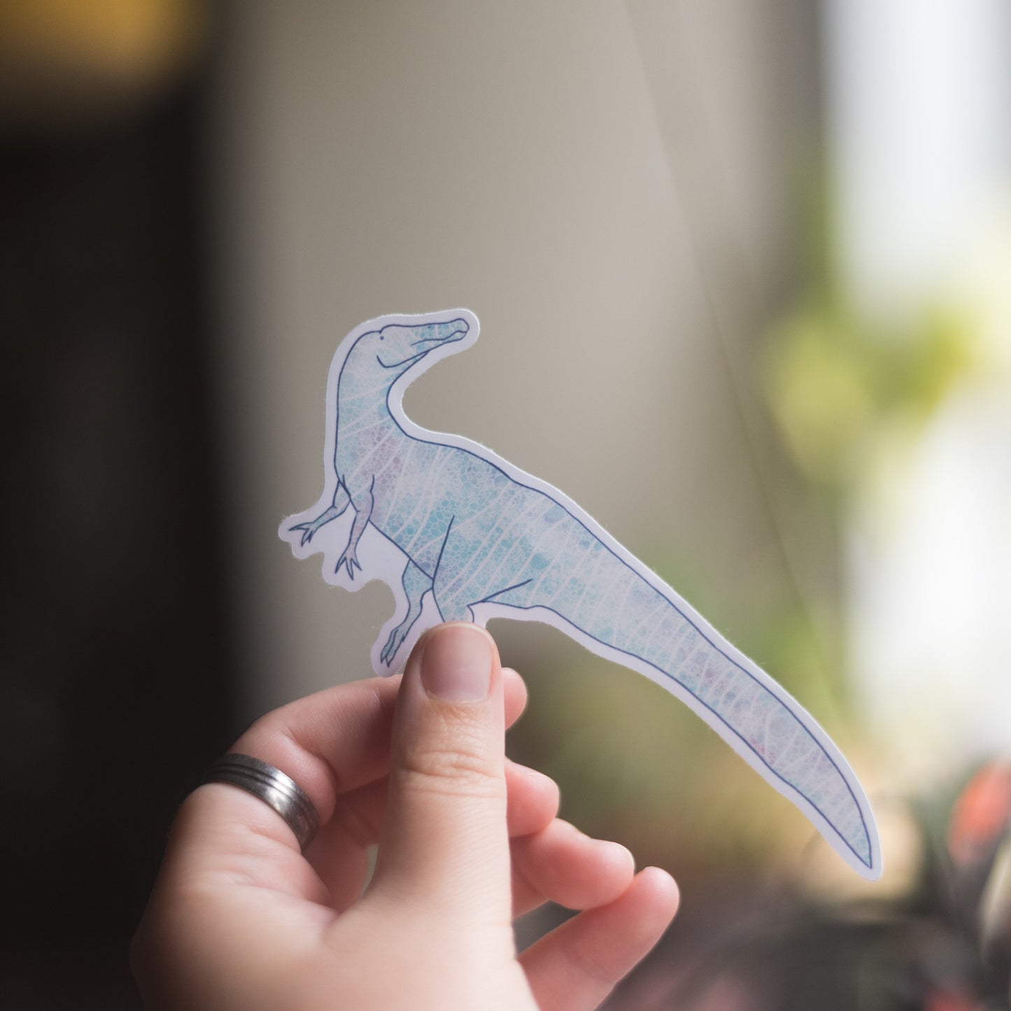 Bundle of Aquatic Themed Spinosaurid Vinyl Stickers