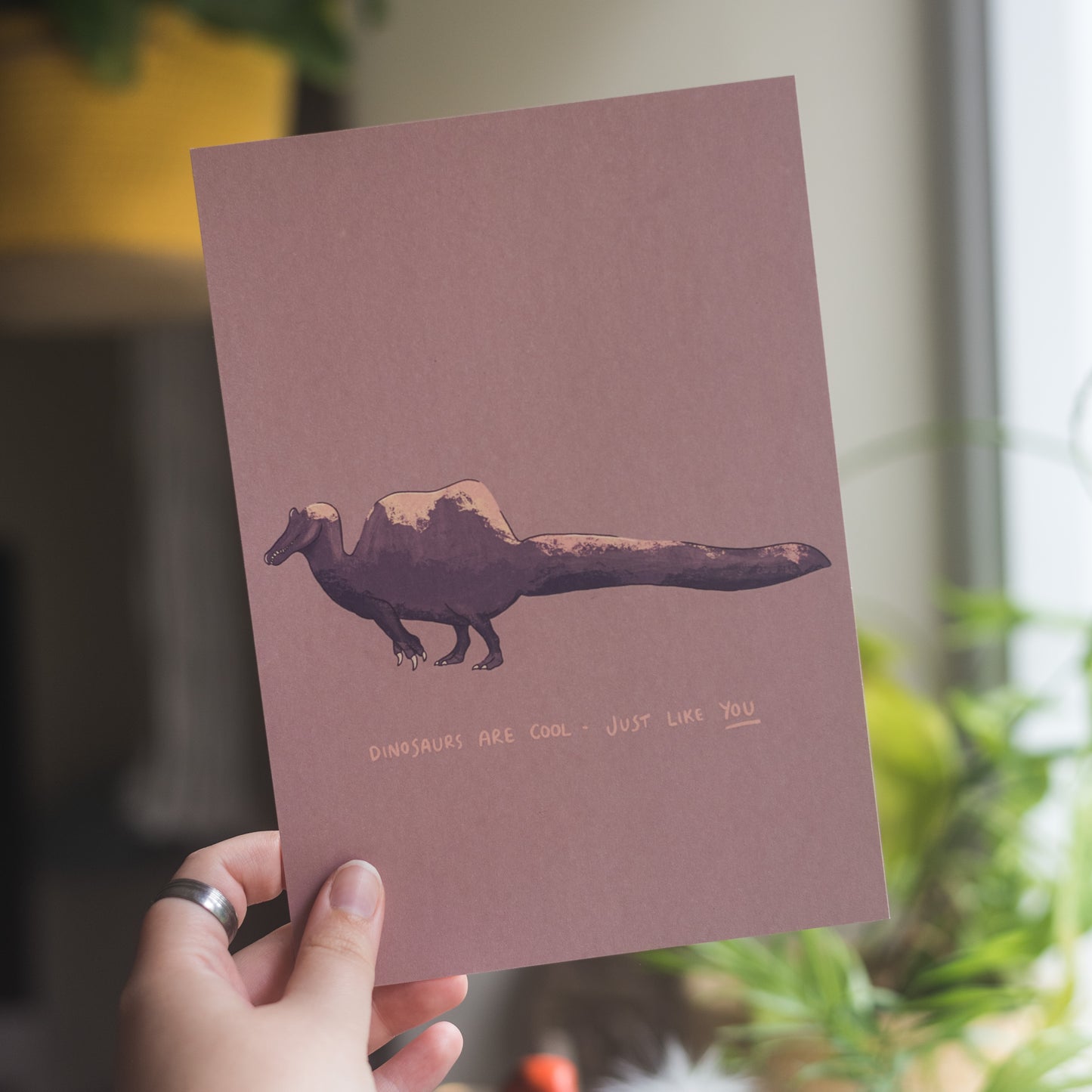 Spinosaurus Dinosaurs Are Cool Just Like You Print