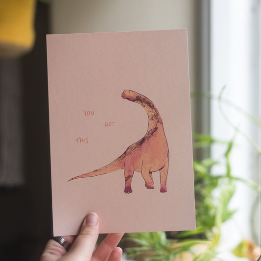 Cetiosaurus You Got This Print
